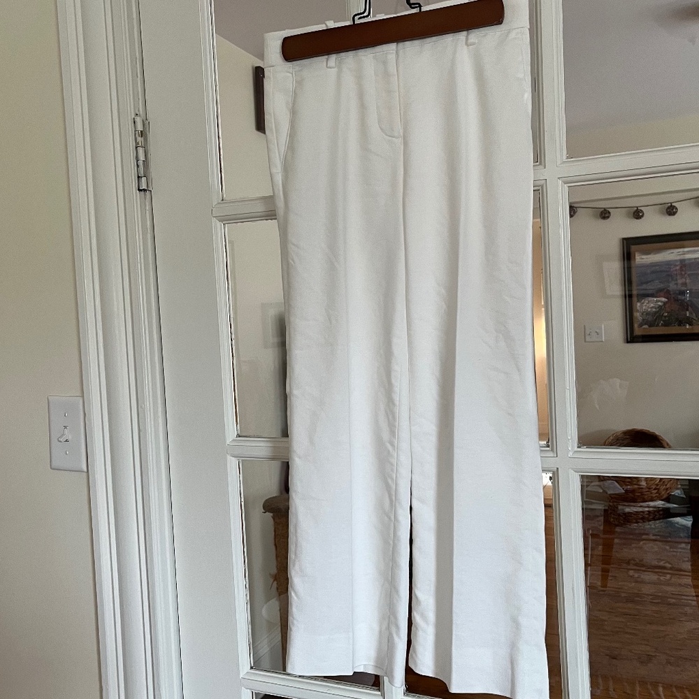 J. Crew White Pants 0P (curvy 00P)